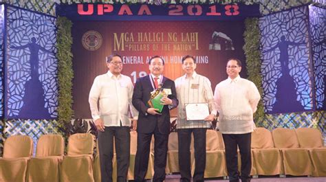 AMA GROUP FOUNDER, DR. AMABLE R. AGUILUZ V, RECEIVES UPAA 2.